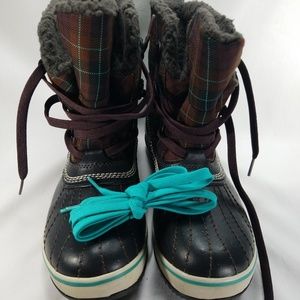 Sorel Cinder Reef , Waterproof Faux Fur Winter Boo